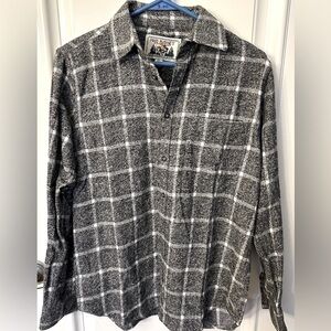 Free Planet Plaid Button Down Shirt